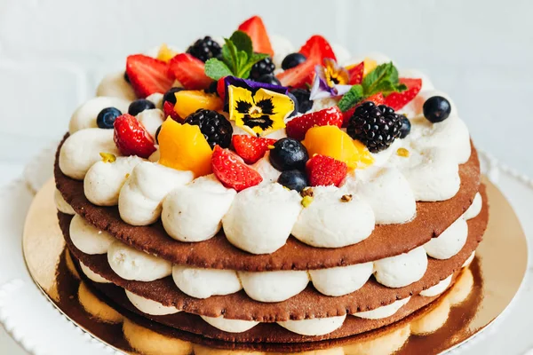 delicious and beautiful dessert for a family bakery