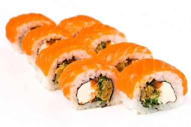 Balık ve peynirli lezzetli börekler.