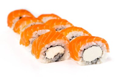 Balık ve peynirli lezzetli börekler.