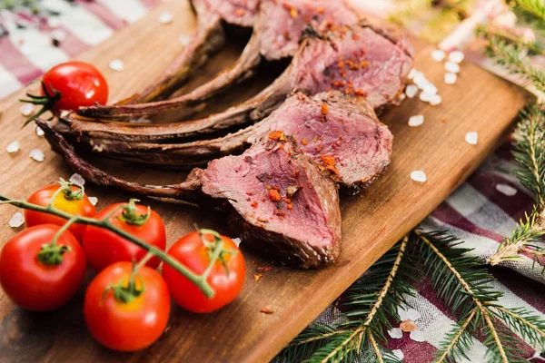 Filete Carne Cerdo Caro Calidad Fresca Restaurante —  Fotos de Stock