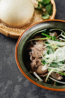 Güzel bir Vietnam mutfağı.