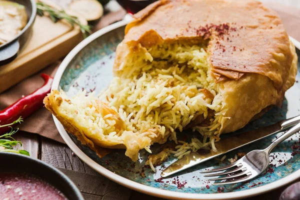 Разнообразие Блюд Национальной Грузинской Армянской Азербайджанской Кухни — стоковое фото