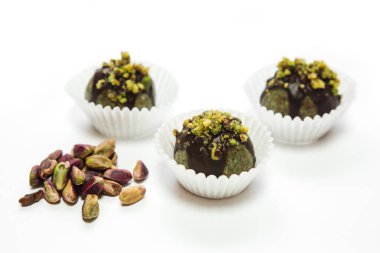 El yapımı, çok renkli, doğal diyet vejetaryen tatlılar.