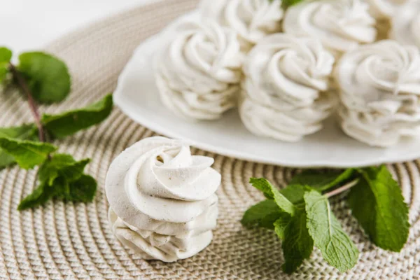 Marshmallow Fatti Casa Belli Sani Deliziosi — Foto Stock