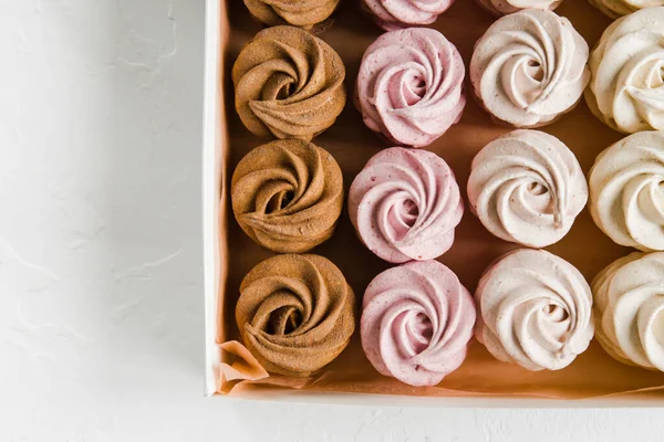 Marshmallow Fatti Casa Belli Sani Deliziosi — Foto Stock