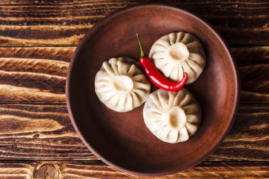 Sebzeli bir Gürcü yemeği.