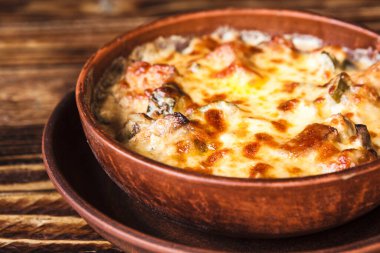 Sebzeli bir Gürcü yemeği.