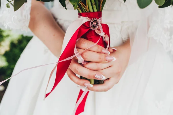 Decoração Casamento Buquê Acessórios — Fotografia de Stock