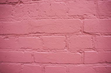 pembe tuğla duvar. Doku.