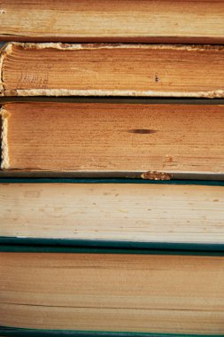 eski bir yığın kitap doku olduğunu