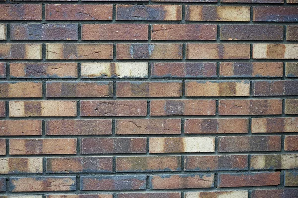 Brick wall texture of brick in different shades.close Royalty Free Stock Images