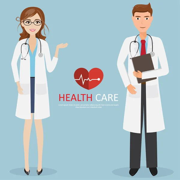 Doktor işgal karakter sağlık simgesi ayarla