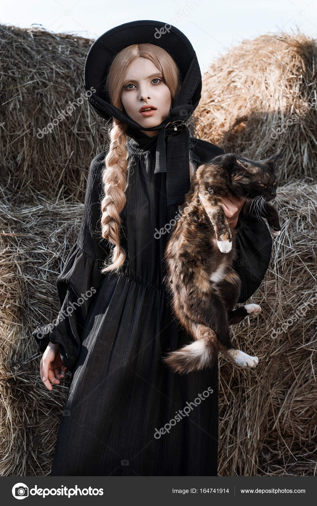 Black amish cheap dress