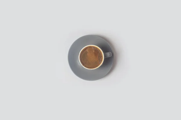 Чорна Кава Ізольована Білому Тлі Ліцензійні Стокові Фото