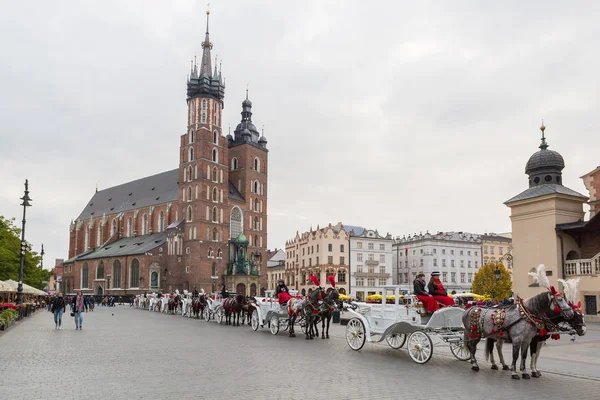 Krakow market square — Stock Photo, Image