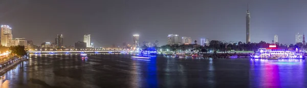 Noche de Cairo panorámica —  Fotos de Stock