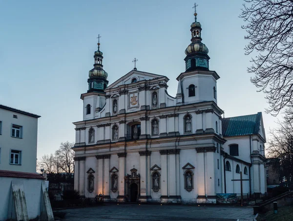 Церковь Святого Бернарда в Кракове — стоковое фото