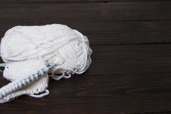 編み物用ウール — ストック写真