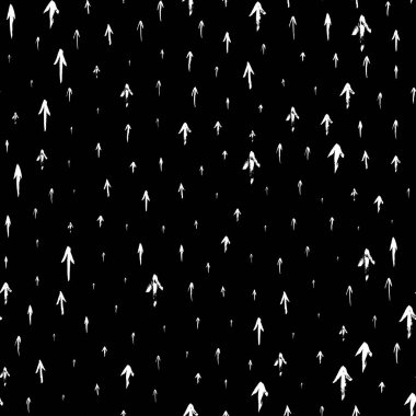 Oklarla kusursuz desen.