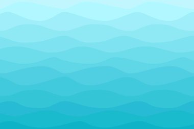 Deniz suyu dalgalı mavi deniz arka plan