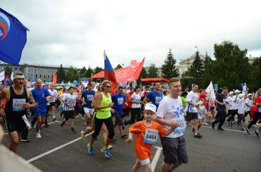 Eylem Sibirya uluslararası maraton, maraton koşucu
