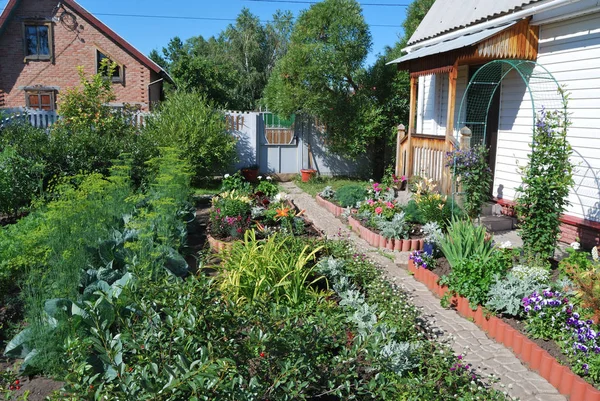 Country House, Omsk, Sibéria, Rússia — Fotografia de Stock