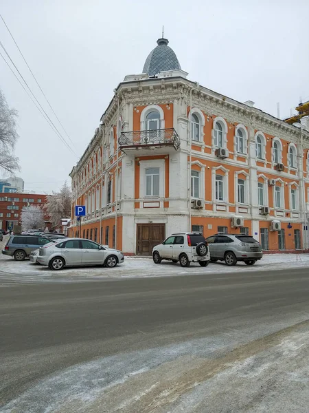 Vista del edificio histórico - Baño Korobeinikov, construido en 1910 —  Fotos de Stock