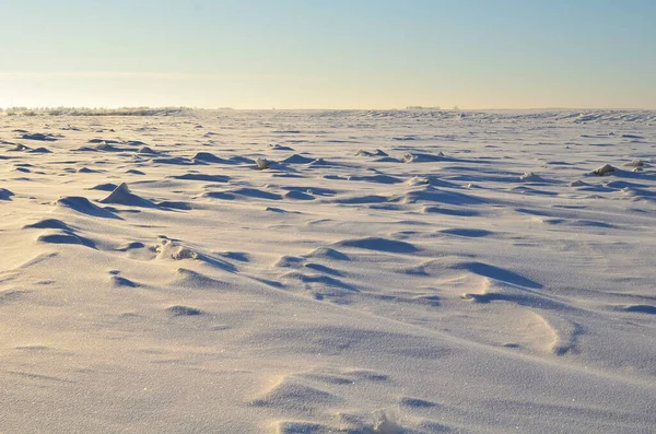 Matin sur la rivière Irtysh — Photo