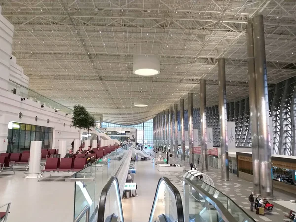 심페로폴 시 공항의 내부 모습 — 스톡 사진