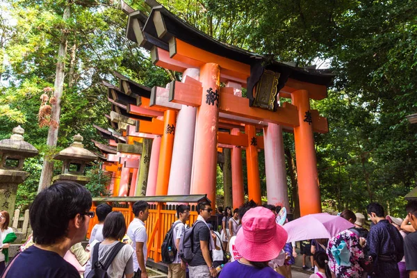 Kyoto Japan Aug 14Th 2015 Editorial Photo Fushimi Inari Taisha — Stock Photo, Image