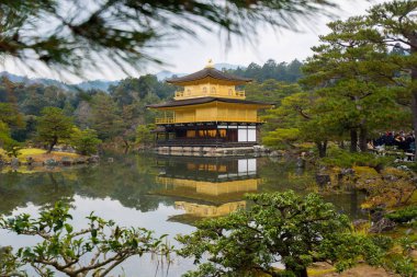 Kyoto, Japonya. Dez. 8 2017. Görünüm Kinkaku Ji Kyoto, Japonya.