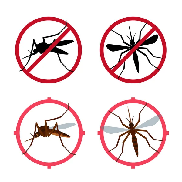 Sivrisinek Icons set vektör