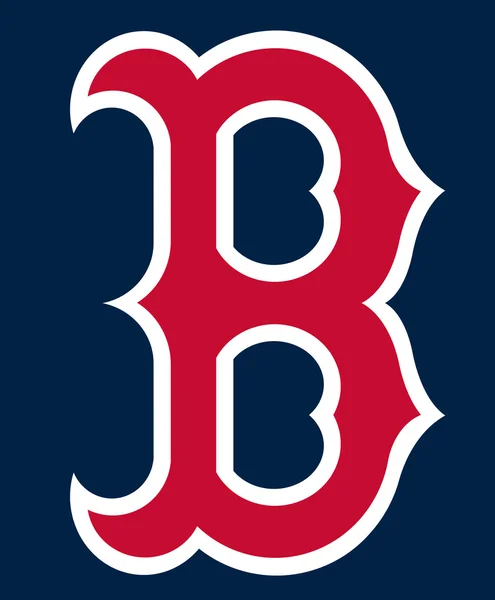 Логотип бейсбольной команды "Бостон Ред Сокс". США Стоковое Изображение