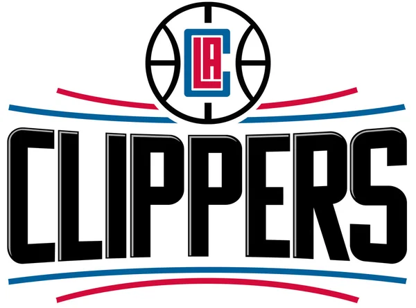 Герб баскетбольного клубу «Лос-Анджелес Кліпперс». США — стокове фото
