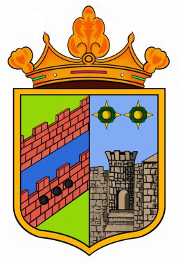 Tarihsel arması Ivangorod. Leningrad bölge