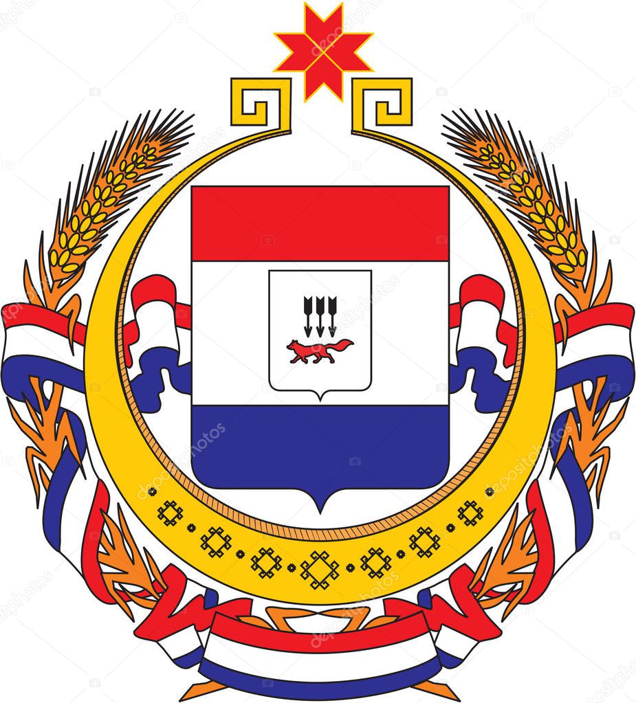 Coat of arms of the Republic of Mordovia