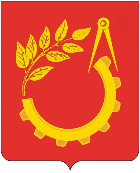 巴拉希哈的徽章。莫斯科地区 — 图库照片