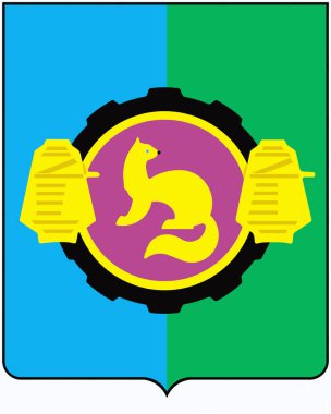 Puşkin (2002-2008) şehrin arması. Moskova Bölgesi