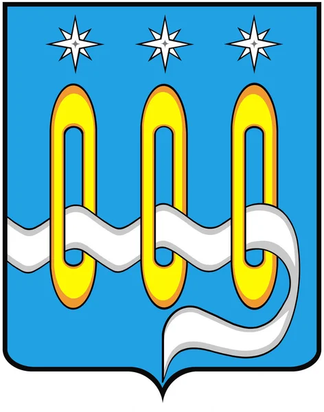 Herb miasta Shchelkovo. Moscow region — Zdjęcie stockowe