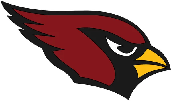 Emblem av fotbollsklubben "Arizona Cardinals". USA — Stockfoto