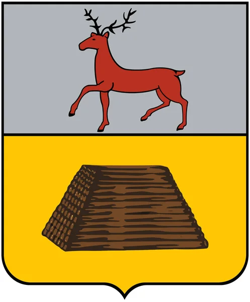 Wappen der Stadt Semenow im Jahre 1781 im Gebiet Nischni Nowgorod — Stockfoto
