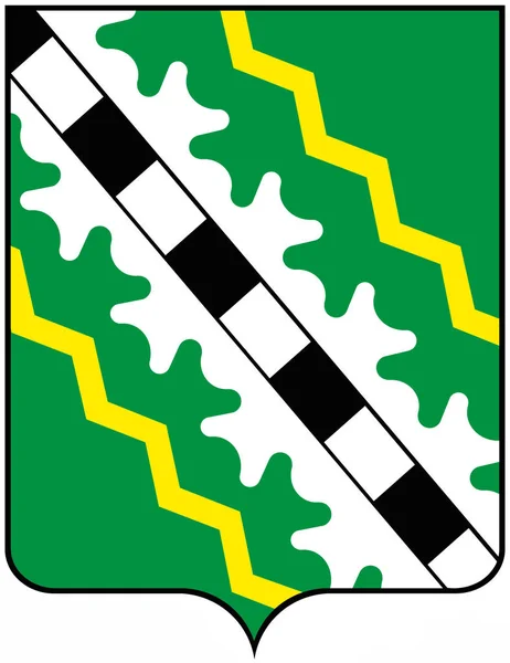 维舍的徽章。诺夫哥罗德地区 — 图库照片