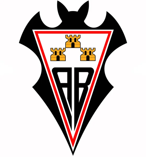 สัญลักษณ์ของชมรมฟุตบอล "Albacete" สเปน — ภาพถ่ายสต็อก