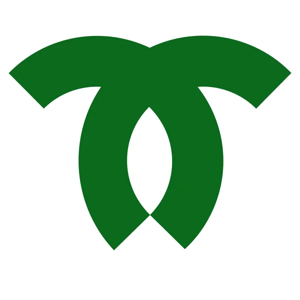 Эмблема города Кобе. Япония — стоковое фото