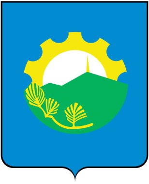 Arseniev şehir arması. Primorsky Krai