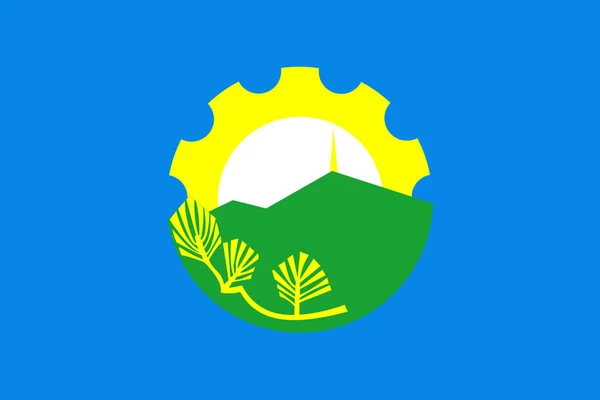 Herb miasta Arsenyev. Kraj Nadmorski — Zdjęcie stockowe