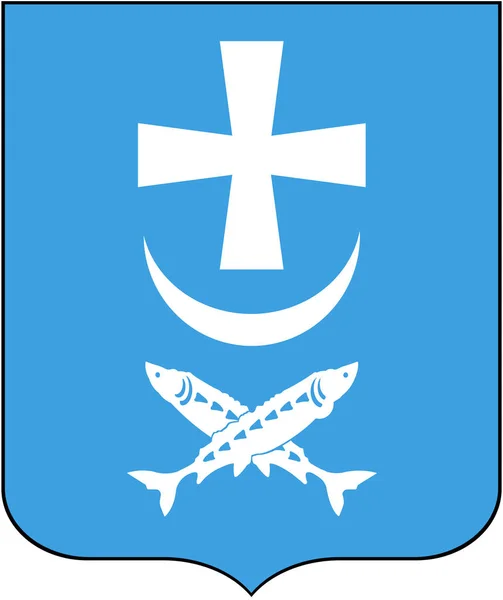 Wappen der Stadt Asow. Gebiet Rostow 2006 — Stockfoto