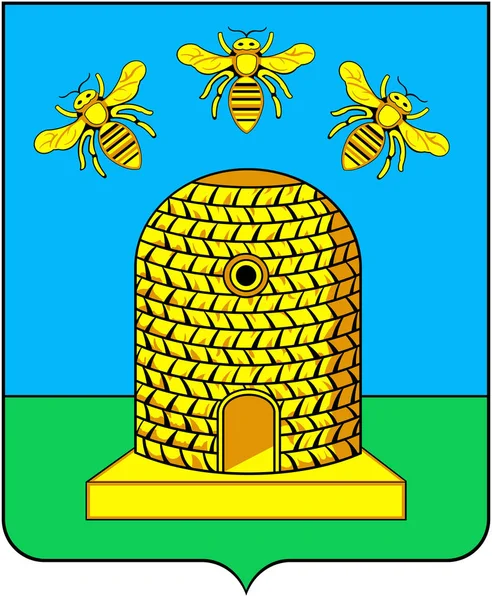 Coat of arms of the city of Tambov — Stock Photo, Image