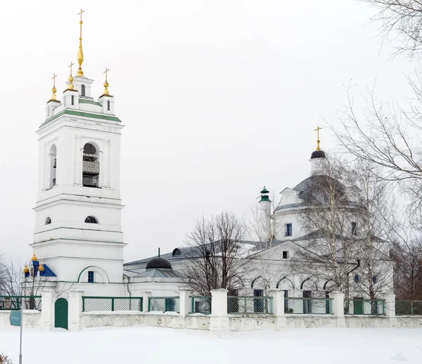 Kerk van het pictogram van de moeder Gods van Kazan. Konstantinovo dorp, Ryazan region, Rusland — Stockfoto