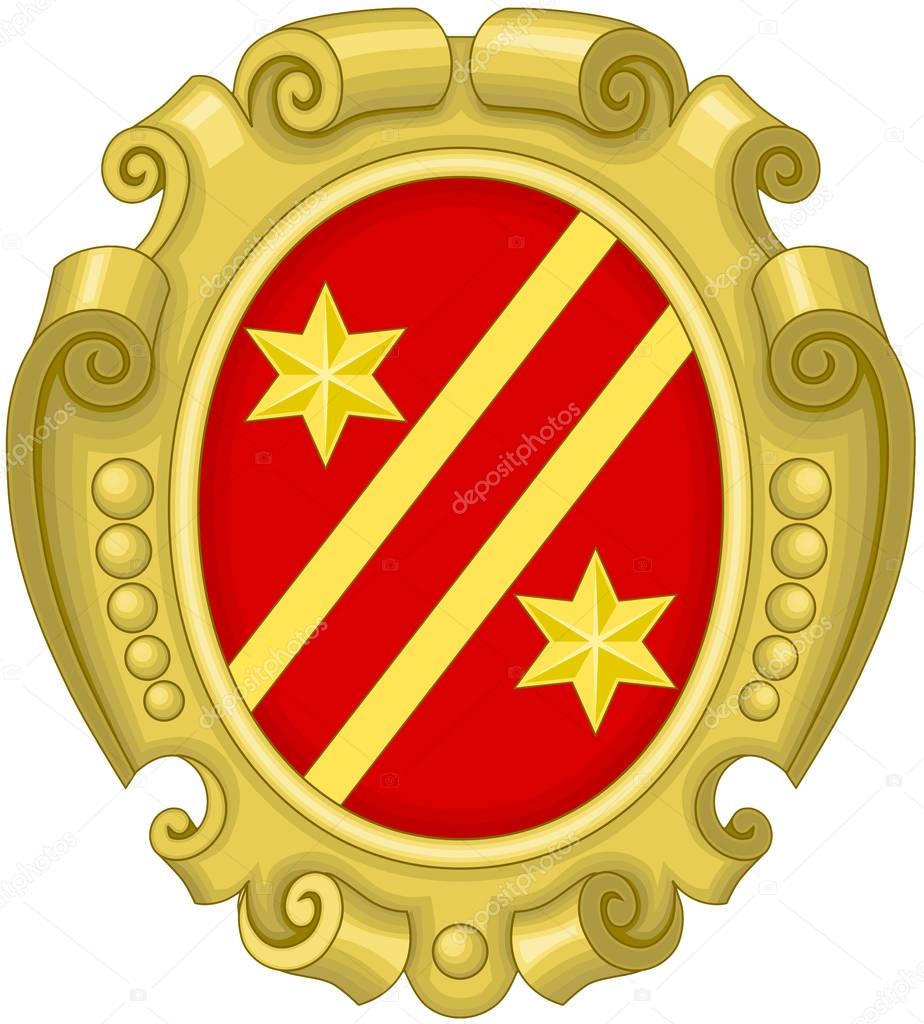 Coat of arms of the noble family of Bonapartes